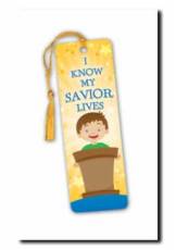 CF - Bookmark - I Know My Savior Lives Bookmark-Boy <br>ơޤꡡֻϼ礬Ƥ뤳ȤΤäƤޤסˤλҡˡں߸˸¤