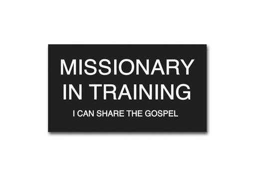 CF - Pin Badge - Missionary in Training Pin Badge <BR> ԥХå 붵եȥ졼˥