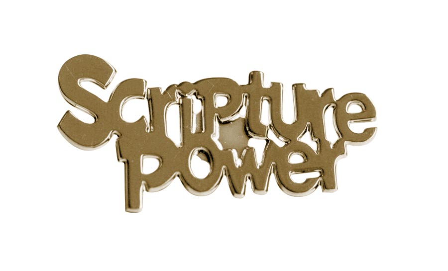 CF - Tie Tack - Scripture Power-Gold   ԥ/ʸϡʥɡ(߸˸¤)