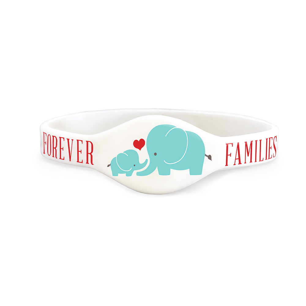 RM - Wristband - Families are Forever Silicone <BR>ꥹȥХ - ²ϱʱǤ() S