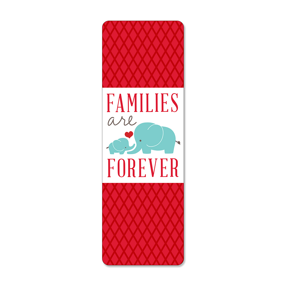 RM - Bookmark - Families are Forever Bookmark<BR> - Ƒ͉ił(̐eq)y{݌ɏiz