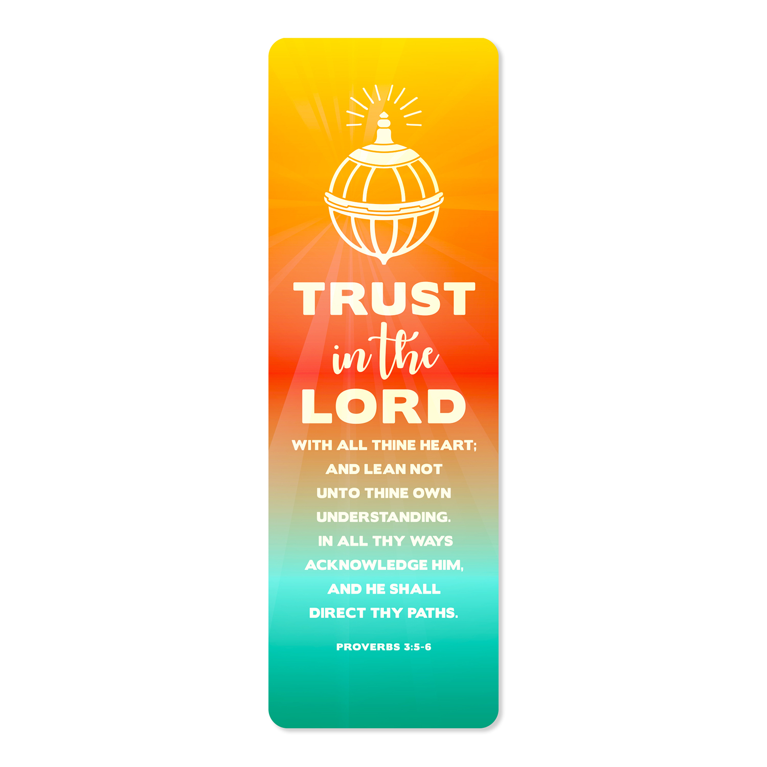 RM - Bookmark - Trust in the Lord Bookmark <BR/>ּꤹפܺ߸ˡ